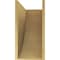 Ekena Millwork 11"W x 22"D x 22"H Classic Durham Rough Cedar Woodgrain TimberThane Corbel, Primed Tan CORUR11X22X22DURRCPR - alternate 3